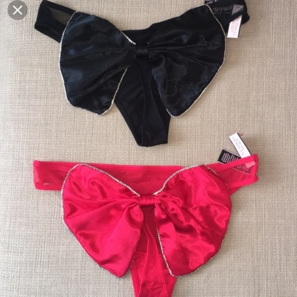 NWT VS Rhinestone Thong - Picture 2 of 4